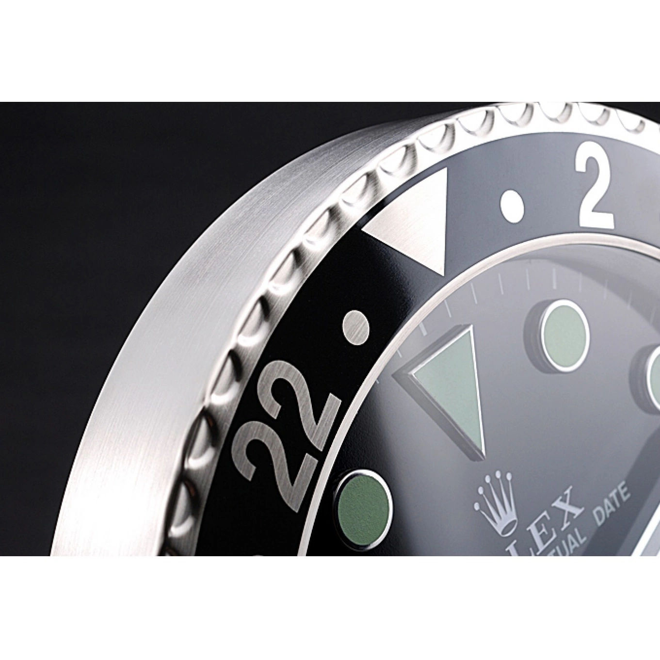 Good copy rolex watches Black-Red Master 622478 II Rolex Wall Clock GMT 0606